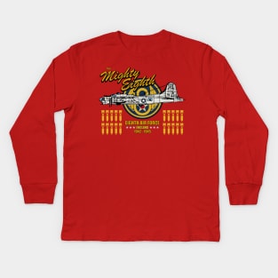 The Mighty Eighth - B-17 Flying Fortress Kids Long Sleeve T-Shirt